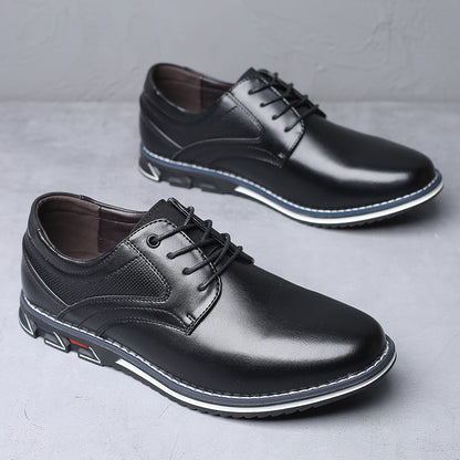 Men's Comfortable Orthopedic Leather Walking Office Shoes