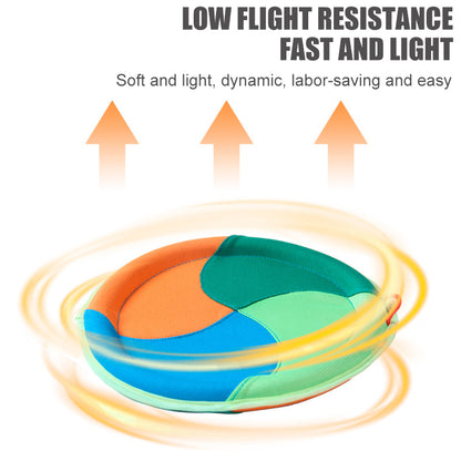 Dog Frisbee Toy, Safe Soft Natural Rubber Disc