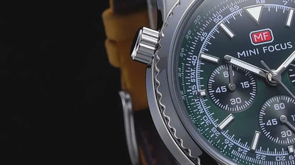 MF Men Watch, Chronograph Waterproof Sport Analog Quartz Watches