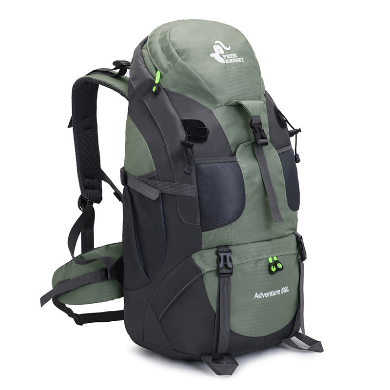 50L Lightweight Outdoor Sports Backpack With Shoe Compartment