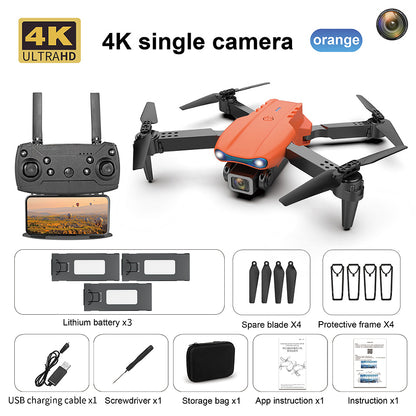 K3 E99 Pro Advanced RC Drone With 4k HD Dual Camera, Three lithium batteries