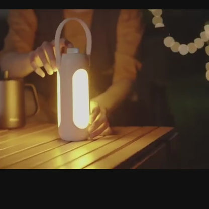 LED Camping Light, Folding Portable USB charged Lamp With Handle